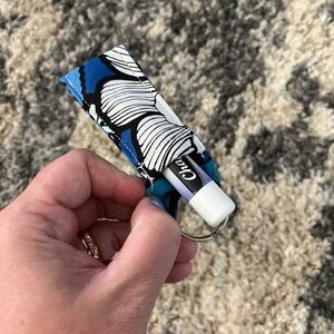 Vera Bradley Chapstick/Key ring!